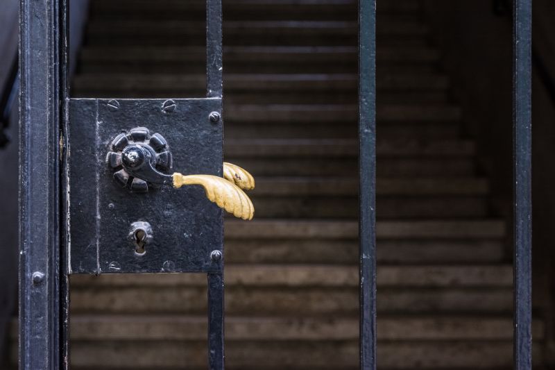 Iron Gate Latch Repair