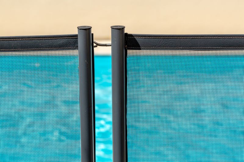 Mesh Fence with Pool
